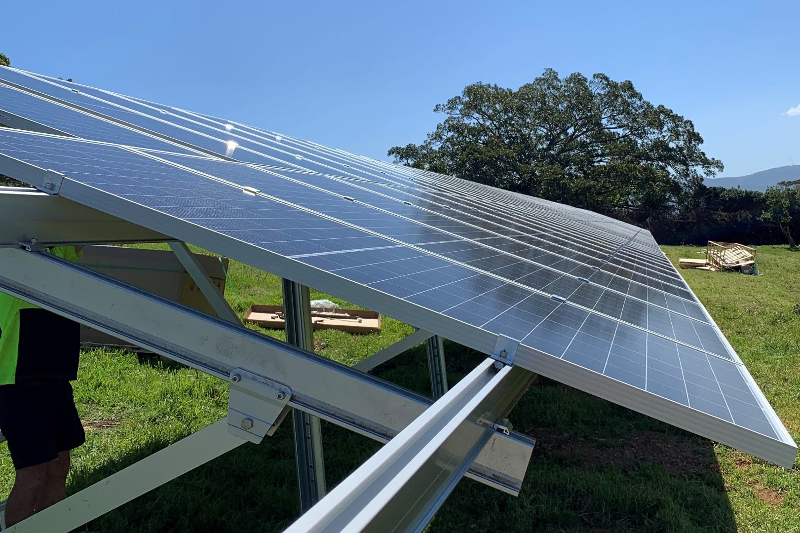 Ground Mount Solar Panels (Power generation)